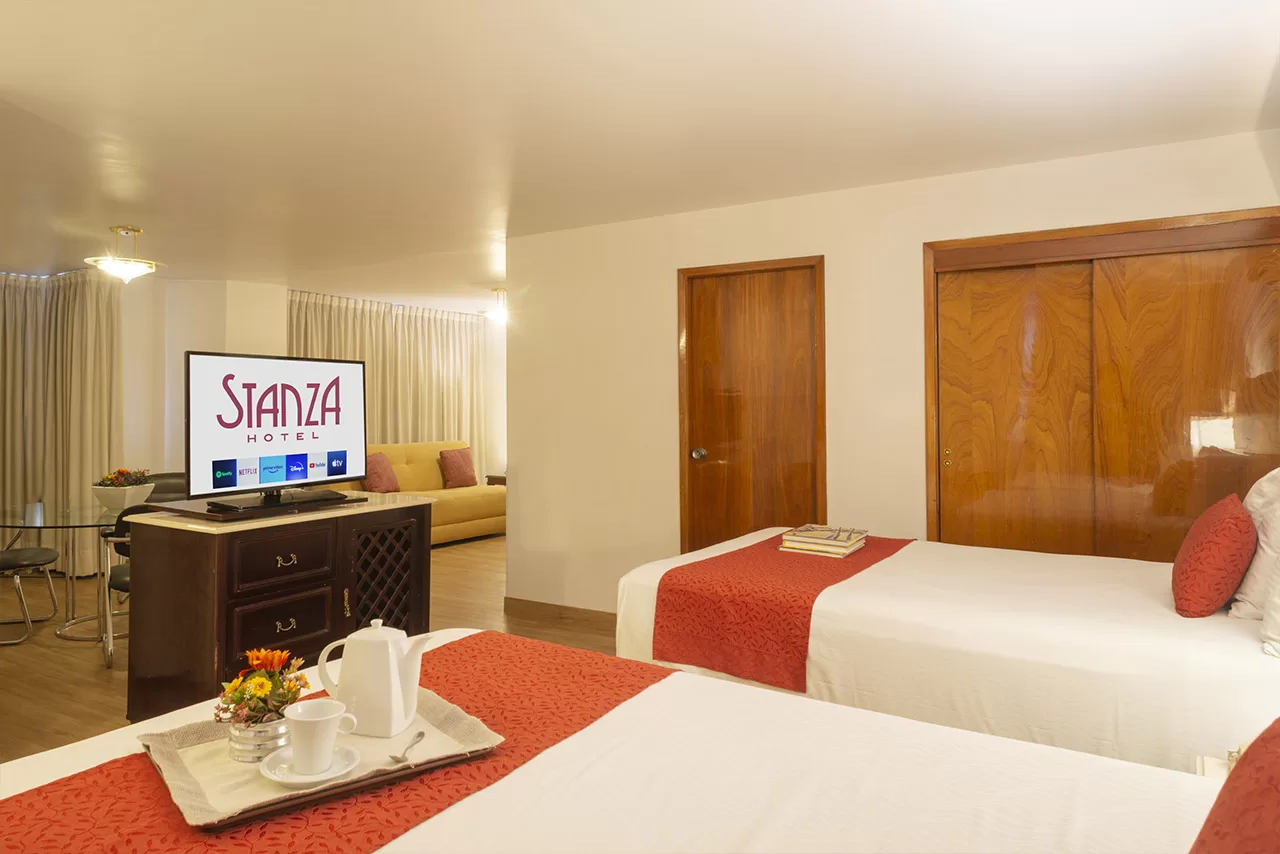 Suite doble en Hotel Stanza Colonia Roma
