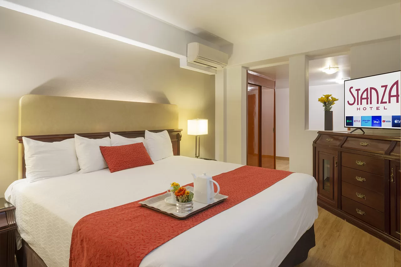 Habitacion King en Hotel Stanza Colonia Roma