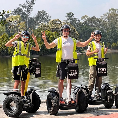 Tour en segway por Chapultepec en Ciudad de México con vista al Castillo de Chapultepec